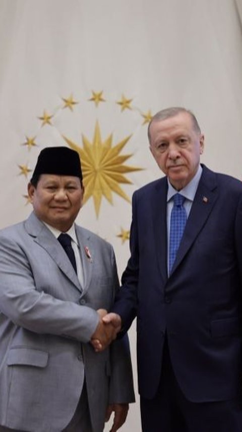 Prabowo Bertemu Erdogan, Ini yang Dibahas