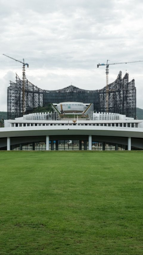 Viral Istana Garuda di IKN Disebut Mirip Kelelawar, Ini Penjelasan Menteri PUPR