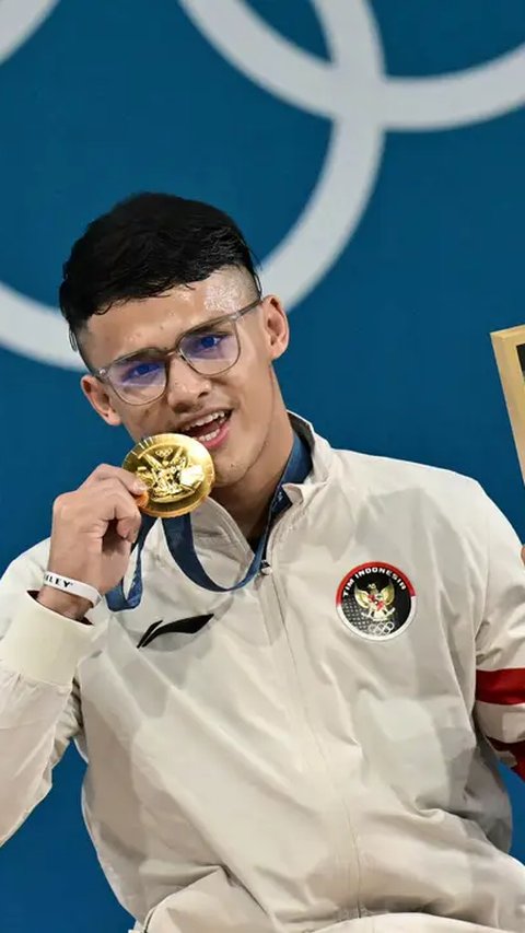 Lifter Asal Serang Rizki Juniansyah Raih Medali Emas di Olimpiade Paris 2024, Sosok Ibunya Punya Peran Penting