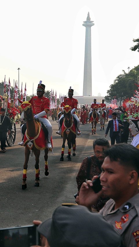 Kirab Bendera Merah Putih dari Monas ke IKN Digelar Sabtu Besok, Simak Waktu dan Rutenya