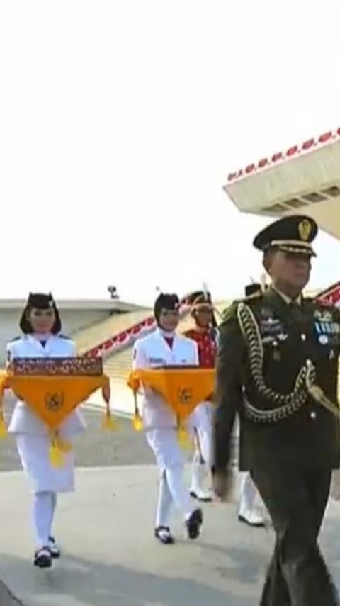 Momen Bersejarah, Pertama Kalinya Bendera Pusaka Merah Putih Dibawa dari Jakarta ke IKN