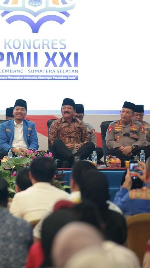 VIDEO: Buka Kongres PMII, Menko Hadi Tjahjanto Singgung Kekuasaan dan Kekayaan