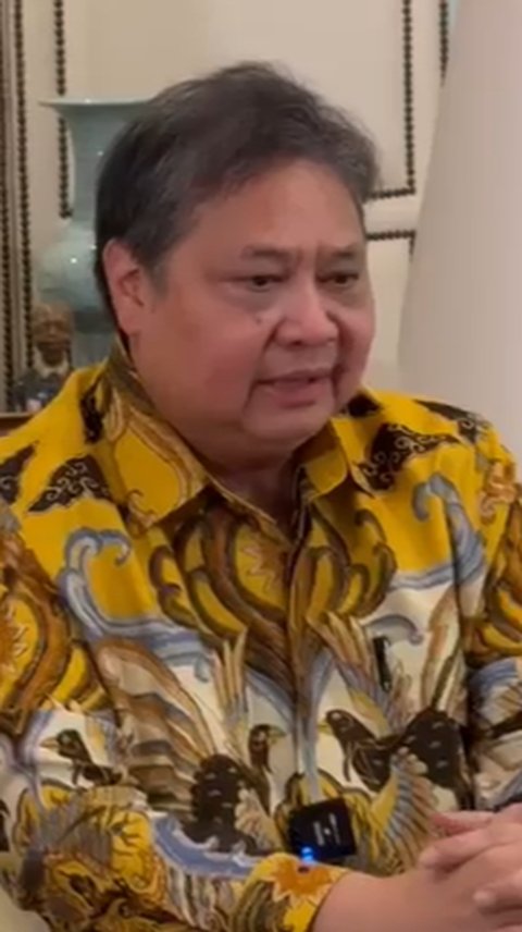 Mundur dari Kursi Ketum Golkar, Airlangga Disambangi Petinggi Parpol di Widya Chandra