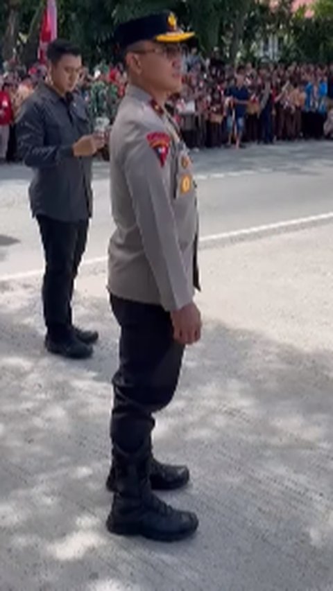 Bendera Pusaka dan Teks Proklamasi Mendarat di IKN, Jenderal Bintang Satu Terjun Langsung ke Lapangan