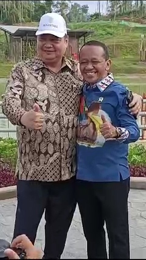 Canda Airlangga: Kursinya Kapolri Saja Diambil Sama Pak Bahlil