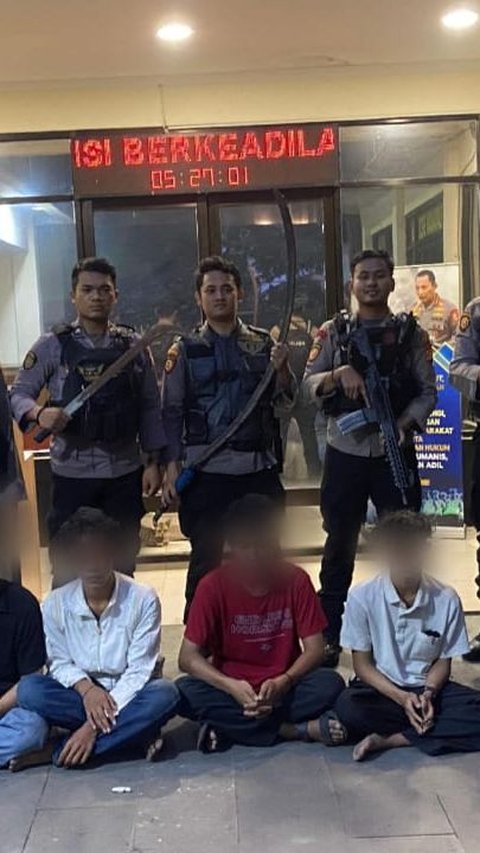 Enam Remaja di Jakarta Barat Terpaksa Rayakan Tahun Baru di Kantor Polisi
