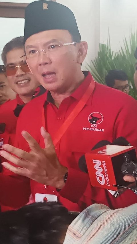 Ahok Doesn't Communicate with Jokowi about PDIP Anniversary: I Don't Have His WhatsApp