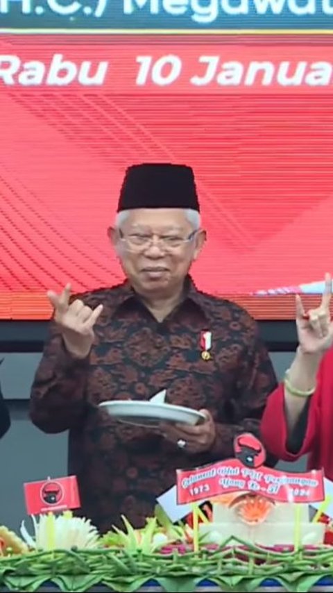 TKN Prabowo-Gibran Soal Ma'ruf Amin Salam Metal: Kita Hormati Sikap Beliau