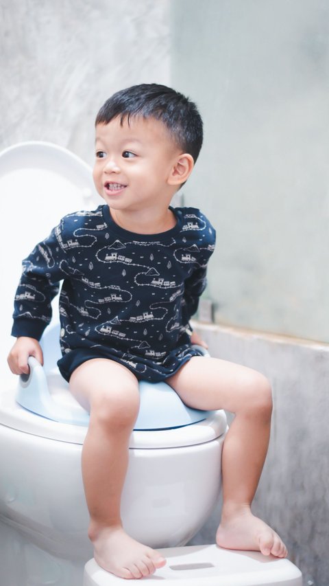 Get Your Little One Used to Using a Footstool When Using the Toilet