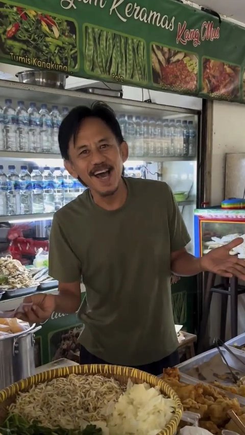 Former Gang Leader Retired! Take a Look at 8 Pictures of Epy Kusnandar's Simple Food Stall Now Selling Pecel