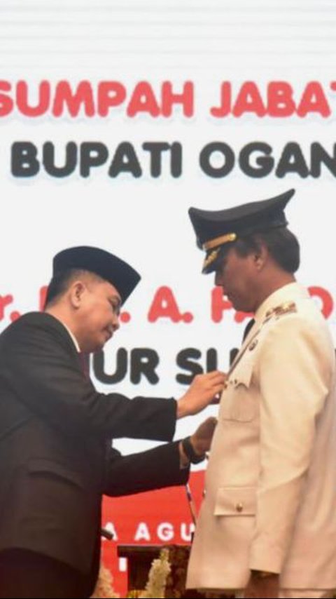 Pj Gubernur Sumsel Agus Fatoni Lantik Ir. Asmar Wijaya sebagai Penjabat Bupati OKI