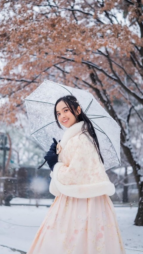 Main Salju Sampai Ketemu DK iKon, Intip Liburan Lyodra Ginting di Korea Selatan