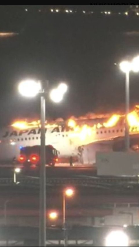 Kronologi Pesawat Japan Airlines Terbakar di Bandara Tokyo, 379 Penumpang Berhasil Selamat