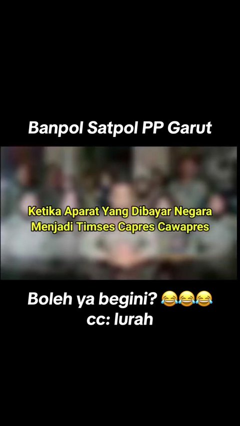 VIDEO: Geger Belasan Satpol PP Garut Dukung Gibran di Pilpres, Begini Pengakuannya