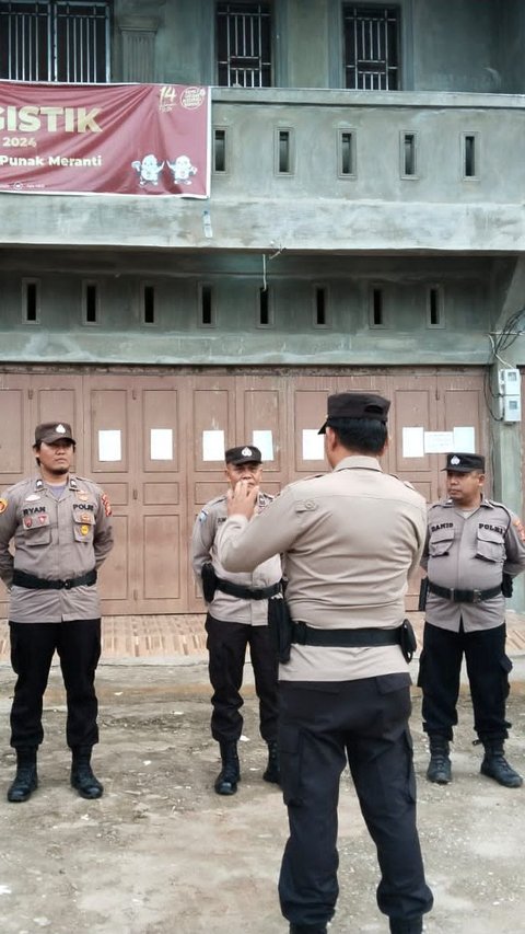 Pemilu Semakin Dekat, Pengamanan Gudang Logistik di Rohil Diperketat