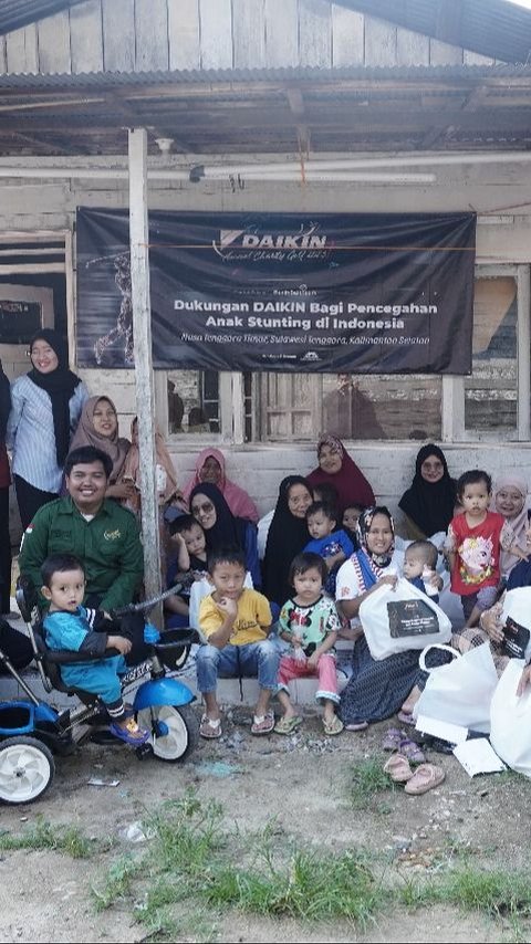 DAIKIN Salurkan Donasi Cegah Stunting di Indonesia, Ini Rinciannya