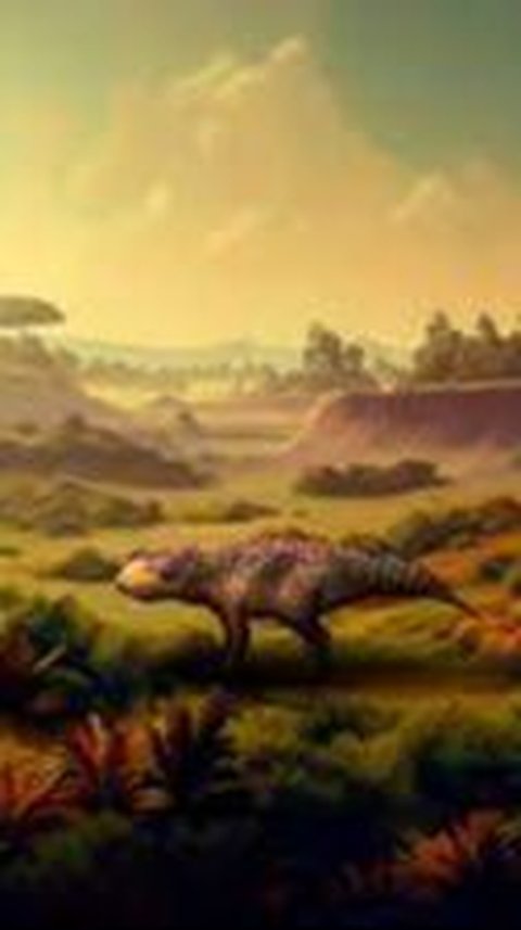 Spesies Baru Dinosaurus Herbivora Ditemukan di Kanada