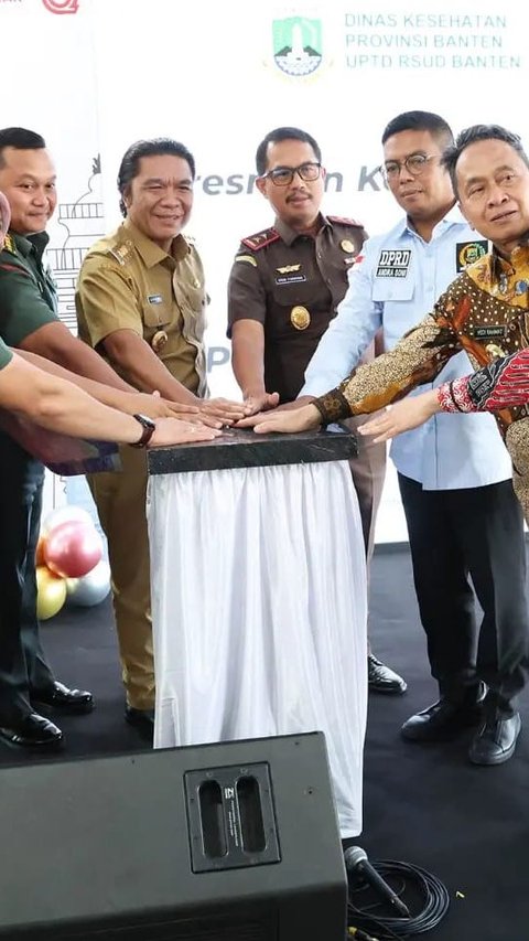 Al Muktabar Inaugurates Supporting Services and Teaching Hospital of RSUD Banten