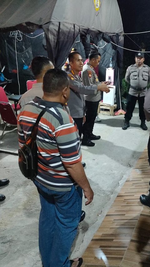 Polres Rohil Kawal Pemindahan Surat Suara DPRD Provinsi ke Gor Batu 6