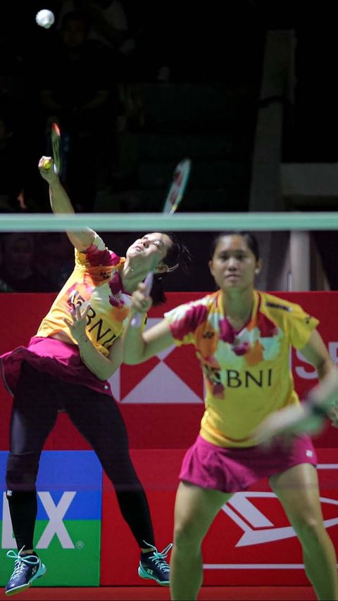 FOTO: Perjuangan Lanny/Ribka Tembus Semifinal Indonesia Masters 2024