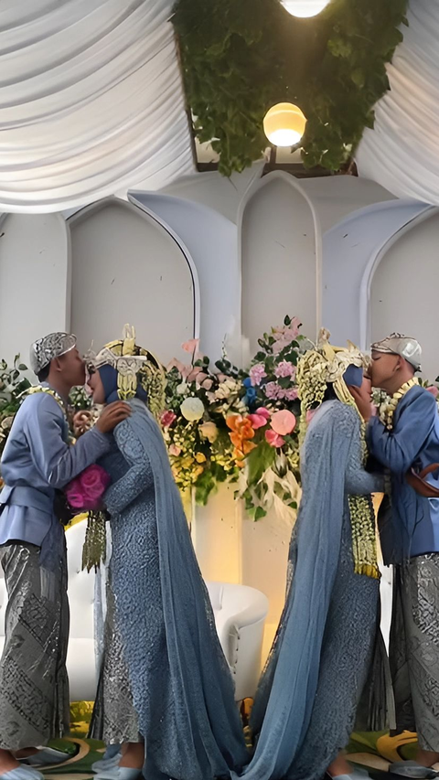 So Compact! Twin Siblings Marry on the Same Day, Their Partners are Twins Too