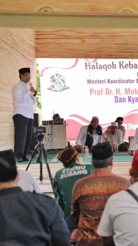 Mahfud Ajak Kiai Hingga Masyayikh se-Jabar Jaga Persatuan NKRI