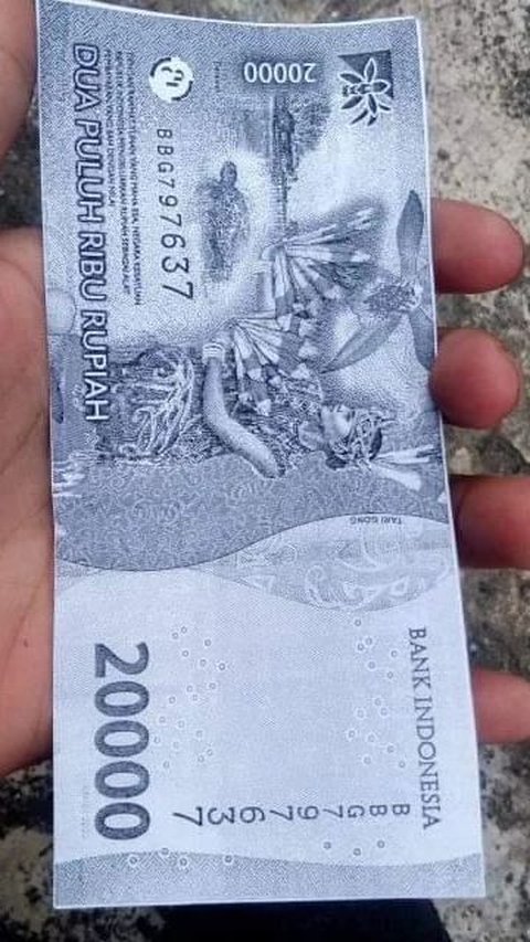 Viral Fotokopi Uang Kertas Rp20.000, Begini Tanggapan Bank Indonesia