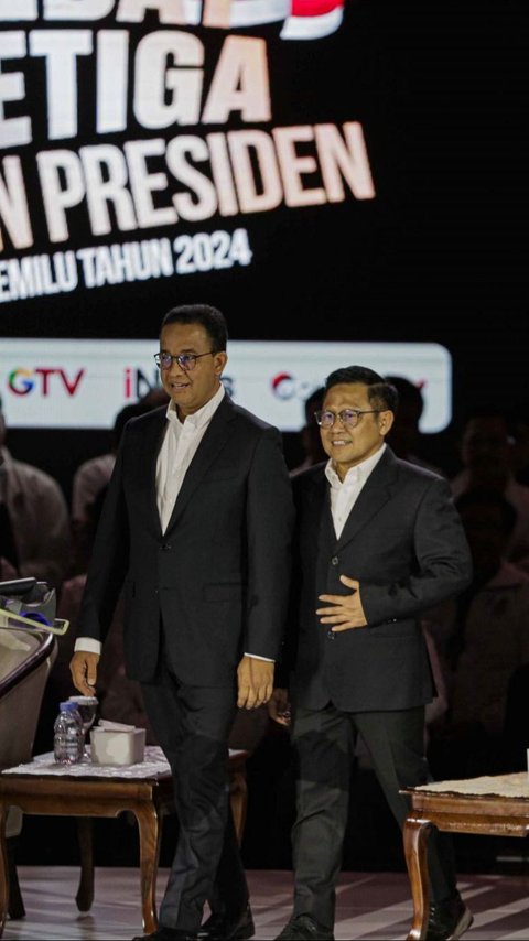 Debat Capres: Lirikan Prabowo saat Pernyataannya soal Teoritis Dibalas Anies Baswedan