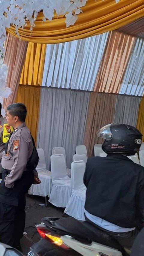 Viral Tenda Hajatan di Kembangan Tutup Badan Jalan, Polisi: Sudah Ditertibkan