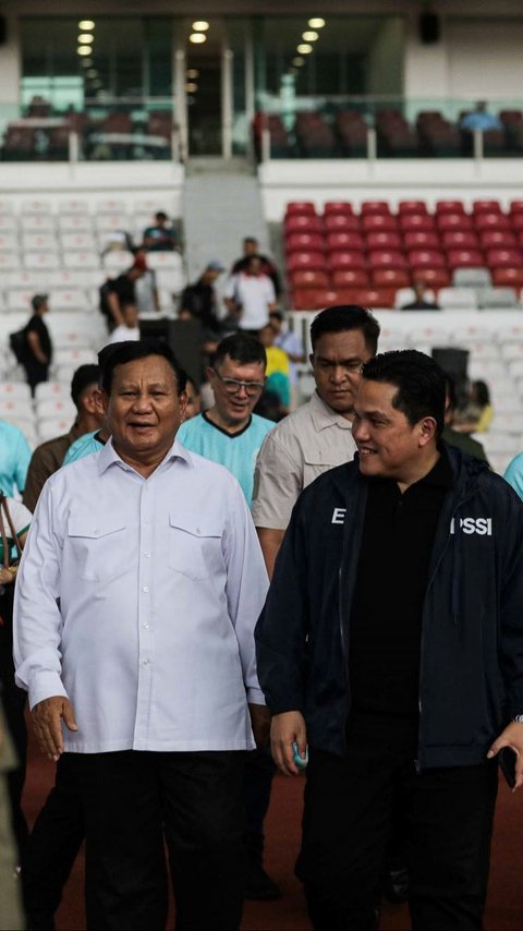 Erick Thohir Uploads Moment of Prabowo Listening to Anies-Ganjar Giving Score to Kemhan, His Expression Becomes the Highlight