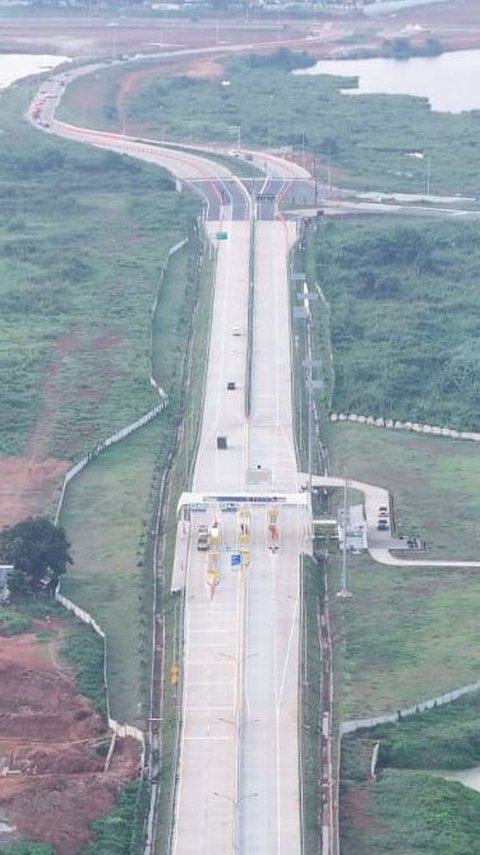 FOTO: Penampakan Tol Serpong-Balaraja Seksi 1B Resmi Beroperasi Fungsional, Tarif Masih Gratis