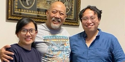 Bak Keluarga Kandung, Ini Potret Pertemuan Indro Warkop dengan Damar Anak Dono yang Lulusan S3 Nuklir