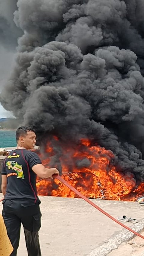 Daftar Korban Meninggal dan Luka-Luka Akibat Speedboat Cagub Maluku Utara Meledak dan Terbakar