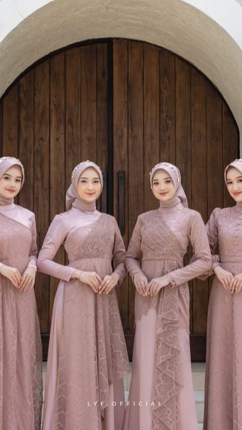 10 Inspirasi Model Baju Bridesmaid, Simple dan Elegan Namun Tetap Bikin Cantik