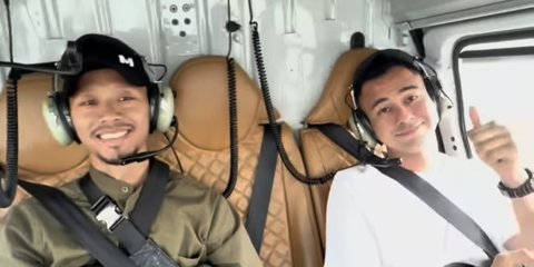 Demi Tepati Janji ke Rafathar Hadiri Acara Sekolah, Raffi Ahmad Secara Khusus Sewa Helikopter