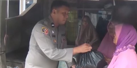 Cerita Polisi di Padang Peduli Stunting, Rela Sisihkan Gaji Demi Beri Makanan Bergizi ke Anak yang Membutuhkan