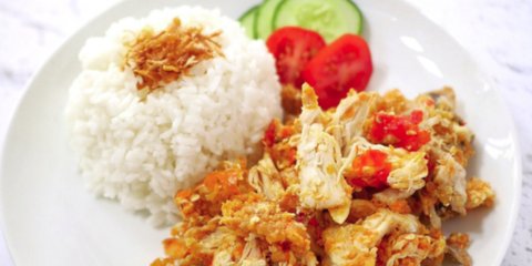 Berapa Kalori dan Nutrisi dari Seporsi Ayam Geprek dengan Nasi? Kalori yang Perlu Diwaspadai dalam Setiap Suapan