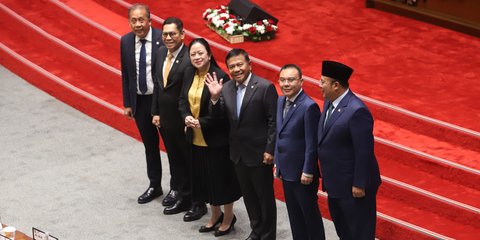 FOTO: Momen Paripurna DPR Setujui Herindra Jadi Kepala BIN Gantikan Budi Gunawan