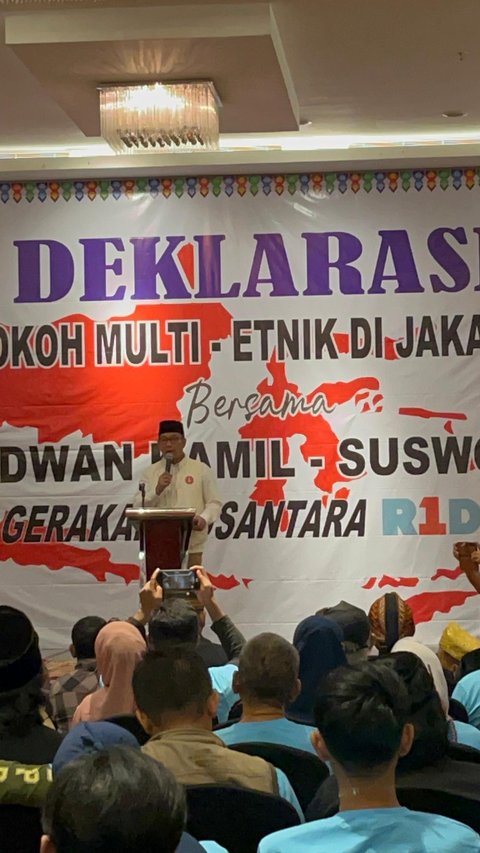 Puluhan Tokoh Multi Etnis Beri Dukungan, Ridwan Kamil Janjikan Program RIDO Adil Bagi Semua Golongan