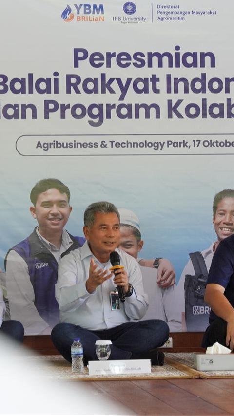 Resmikan Balai Rakyat Indonesia, Kolaborasi BRI dan IPB University Perkuat Program Pemberdayaan Masyarakat