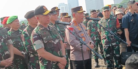 Momen Spesial Pergantian Kepemimpinan, TNI Sebar 100.000 Prajurit hingga Sniper dan Antidrone di Jakarta