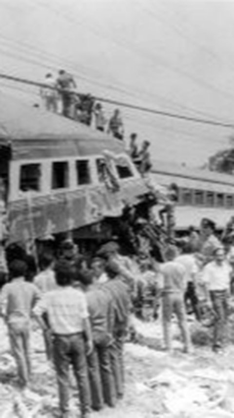 19 Oktober 1987 Terjadi Tabrakan Kereta Api Bintaro 1, Begini Kronologinya