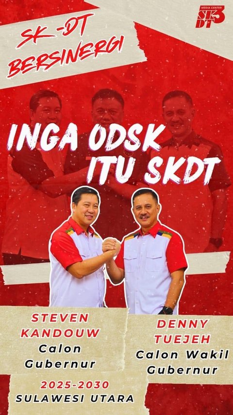 PDIP Boltim: Pasangan SK-ADT Pilihan Tepat untuk Sulut Maju