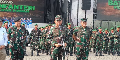 Panglima TNI 'Parkir' 5 Batalyon Tentara di Perbatasan Papua di bawah Komando Kodam Kasuari