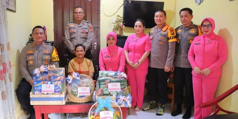 Cooling System Jelang Pilkada, Kapolres Rohil & Jajarannya Gelar Baksos ke Polsek-Polsek