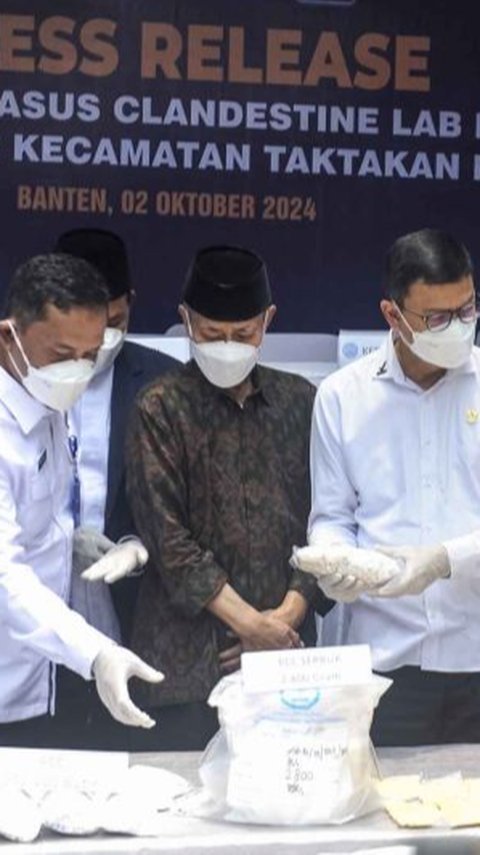 Pil PCC Diproduksi Laboratorium Narkoba di Serang Targetkan Anak SMA, Efeknya Bisa Rusak Saraf Otak