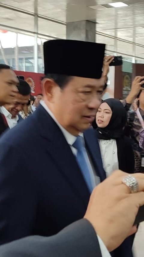 SBY Tiba di Kompleks Parlemen, Hadiri Pelantikan Prabowo-Gibran