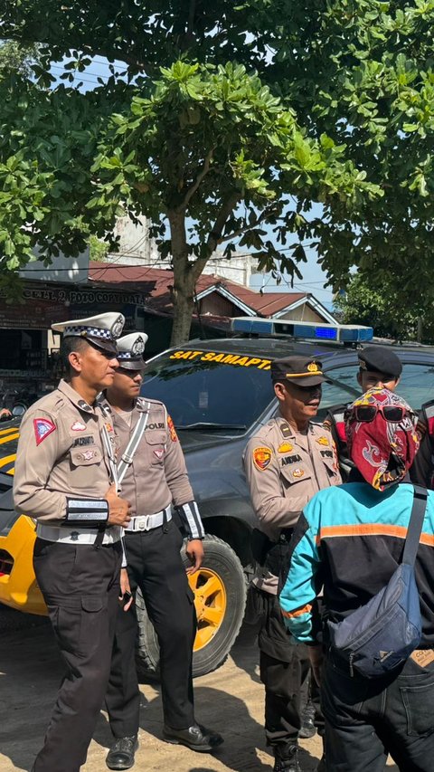 Polres Pelalawan Gelar Patroli Skala Besar Jelang Pelantikan Presiden Terpilih