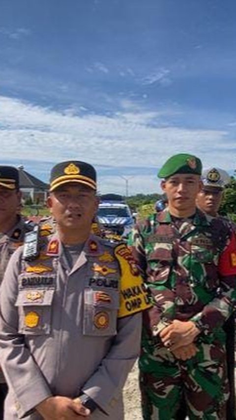 Pelantikan Presiden Terpilih, Polres Rohul Show Off Force Ciptakan Situasi Kondusif