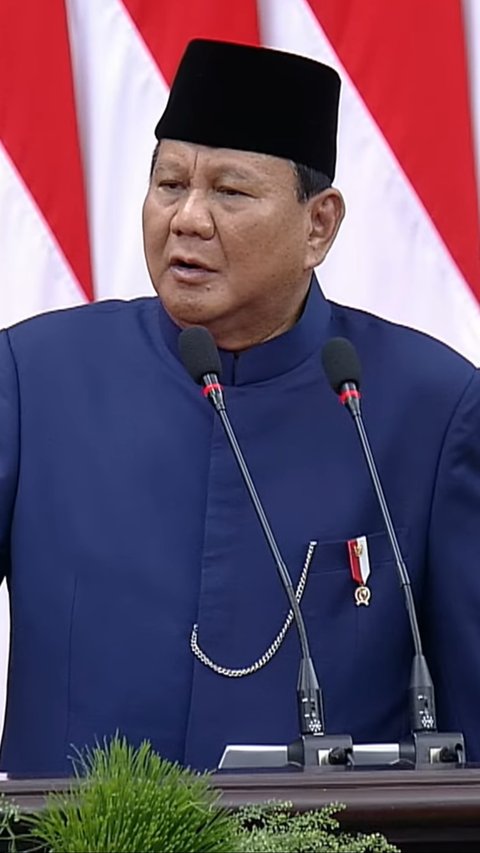 Pidato Perdana Presiden Prabowo: Kita Tidak Boleh Memiliki Sikap Seperti 'Burung Unta'